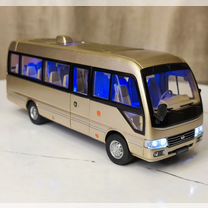 Модель автобуса Toyota металлический инерционный